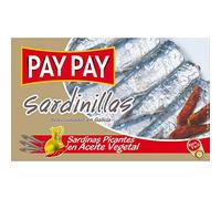 Sardinas Picantes En Aceite De Girasol Pay-Pay 90G.