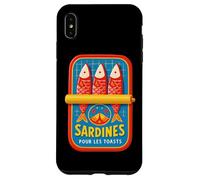 Sardinas Pour Les Toasts Mariscos Nostalgia Carcasa para iPhone XS Max