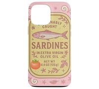 Sardine Tinned Fish Retro Vintage Coastal Girl Ocean Summer Carcasa para iPhone 13 Pro MAX