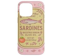 Sardine Tinned Fish Retro Vintage Coastal Girl Ocean Summer Carcasa para iPhone 14 Pro MAX