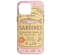 Sardine Tinned Fish Retro Vintage Coastal Girl Ocean Summer Carcasa para iPhone 16 Pro MAX