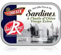 Sardines à l'huile d'olive vierge extra Label Rouge, 115 g