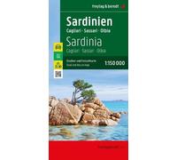 Sardinia - Cagliari, Roadmap 1:150.000 (Map)