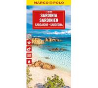 MARCO POLO Reisekarte Italien 15 Sardinien 1:200.000: Straßenkarte und Autokarte mit sehenswerten Strecken, Highlights und digitaler Erweiterung (Marco Polo Maps)