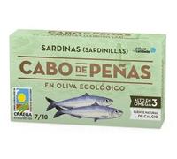 SARDINILLA EN ACEITE DE OLIVA ECOLÓGICO CABO DE PEÑAS 60 G.