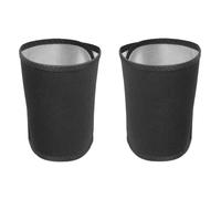 Sarini 1 par de protectores de brazos para mujer, sauna de compresión, absorbente de sudor, cinturón moldeador de brazos, mangas adelgazantes, cinturón absorbente de sudor ajustable (plata)