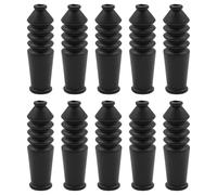 Sarini 10 Ojales de Goma para Fuelle,Accesorios para Frenos de Bicicleta,Fuelles de Goma universales,para la mayoría de Bicicletas