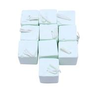 Sarini 10 Piezas de Piedra de amolar hámster,Cuadrada Calcio Mineral,Cuidado de los Dientes,Herramienta de Limpieza para hámsteres,Conejillos de Indias,Conejos,Loros,Chinchillas