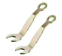 Sarini 2 Llaves para Puertas de Bolsillo, Herramienta de Ajuste de pivote para Puertas de Armario Plegables de 3/8 Pulgadas, Llave Abierta, alineación rápida de Puertas corredizas y Plegables