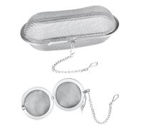 Sarini, 2 uds., cestas limpiadoras ultrasónicas, Cesta de Limpieza de Piezas de Acero Inoxidable con Cerradura, Cesta limpiadora a Vapor para Joyas