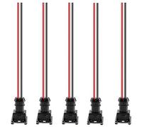 Sarini 5 uds Conector de inyector de Combustible EV1 OBD1 Conector arnés de cableado coleta arnés de cableado Clip