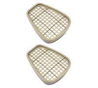 Sarini 6001 Cartuchos de Filtro para máscaras respiratorias,a Prueba de Polvo,Vapor orgánico,Polen y filtros químicos,Paquete de 2,Compatible con máscaras 3M 6200,6800,7502,FF402