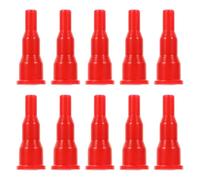 Sarini Adaptador de Boquilla de butano Reutilizable,Cabezal Inflable de plástico Convertido para Encendedor de Cigarrillos,Pistola rociadora,Adaptador de Gas butano de Relleno,10 Uds.