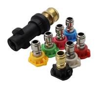 Sarini Adaptador de Pistola de Lavado a presión, a Conector Hembra de conexión rápida de 1/4'', Compatible con Lavadora de Alta presión Karcher K Series, K2, K3, K4, K5, K6, K7