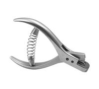 Sarini Alicates perforadores para Insignias de Prueba Muescadora de Patrones de 2 mm, perforador Afilado para Papel Alicates de Costura de Acero Inoxidable para diseñadores y sastres