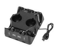 Sarini Base de Carga Multifuncional para Controladores P4 Cuatro Estaciones de Carga para Controladores P4, P4 Move y P4 VR
