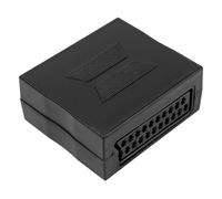 Sarini Conector acoplador SCART de 21 Pines (Hembra a Hembra), Adaptador de Cambio de género para conectar Dos Cables SCART