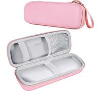 Sarini Estuche de Viaje para Cepillo de Dientes eléctrico, Bolsa de Almacenamiento Protectora Dura portátil para Cepillo de Dientes eléctrico, Soporte portátil, Funda Protectora de Viaje (Rosa)