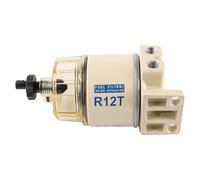 Sarini Filtro de Combustible R12T, Filtro de Combustible Giratorio Marino, Separador de Agua, Adecuado para Sistema de Combustible de Motor de lancha rápida, filtración de Combustible Marino