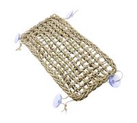 Sarini Hamacas de Pasto Marino para Reptiles,Hamaca de Pasto Marino Natural con ventosas,Camas Colgantes de Lagarto,nidos de Reptiles para Iguanas Anoles