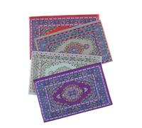 Sarini Modelo en Miniatura para decoración de Suelo,casa de muñecas en Miniatura,Alfombra turca Tejida Pura,Manta de Suelo en Miniatura de Lana,1:12