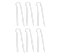 Sarini Tubo de guía de Sonido para audífonos de 6 Piezas Tubo de Sonido de Manguera de PVC Tipo R para Accesorios de audífonos detrás de la Oreja Adecuado para la mayoría de los(3,1 x 2,0 mm)