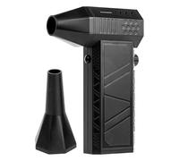Sarini Versión Mejorada Ventilador Turbo violento Motor sin escobillas de 130000 RPM Ventilador Industrial Mini Ventilador portátil Hurricane de Alta Velocidad Batería incorporada de 4000 mAh