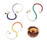 Sariputa 3 juguetes de hierba gatera, 60 cm, cuerda de morder para gatos, juguete para gatos autoempleo, juguete interactivo para el cuidado dental y contra el mal aliento