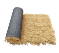 SARKEY Techo De Paja Artificial, Paja De Simulación De PE, Techo De Paja Rollo Decoración Mexicana Estera Paja, Paja Palma Simulado Paja Rollos para Techos Decorativos(0.5x1m(1.64x3.28ft))