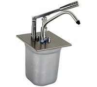 SARO 1/6 GN tapa con dispensador de bomba KD-0216