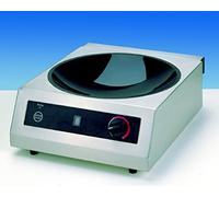 Saro 301 - 1020 Wok de inducción eléctrica, coldfire, CW 25