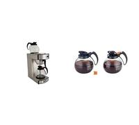 Saro 317 - 2080 Cafetera Eléctrica Modelo saromica K 24 T + Saro 213-3801 - Jarra de cristal (1,8 L)