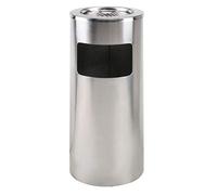 Saro 399 - 1004 AF 202 AS basura/Cenicero de pie, 20 L, acero inoxidable
