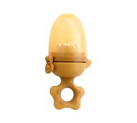 Saro Aliment-Up Alimentador de Silicona Mostaza