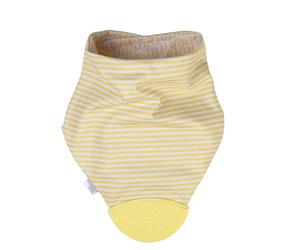 Saro Baby Bandana Reversible con Mordedor Amarillo | Precio, Comprar n/a 1 Unidad