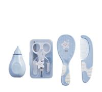 Saro Baby Estuche de Aseo Bebé Azul | Precio, Comprar n/a Contenido del Estuche: Cepillo + Peine + Saca Mocos + Tijera + Lima + Cortauñas