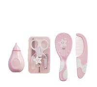 Saro Baby Estuche de Aseo Bebé Rosa | Precio, Comprar n/a Contenido del Estuche: Cepillo + Peine + Saca Mocos + Tijeras + Lima + Cortauñas