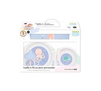 Saro Baby Ocean Life Kit Cubiertos de Microondas