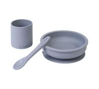 SARO Baby - Silicone Food Set 3 Pieces Mist Blue