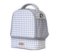 Saro Bolsa Térmica Vichy Gris