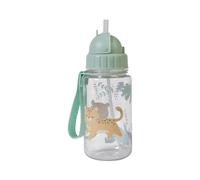 Saro Botella con Pajita y Colgador Cheetahs 400ml