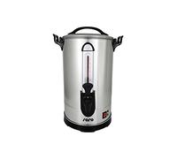 SARO CAPPONO 100 Cafetera para desayuno bufé y comercial, 10,8 l, doble pared, 100 tazas, acero inoxidable con grifo y función de mantenimiento de calor, 230 V, 1,6 kW