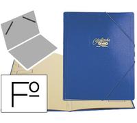 Saro Clasificador Carpeta Compacto Tarjeta Folio Azul -12 Departamentos