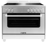 SARO Cocina de inducción+horno eléctrico TS95IND61X plateado