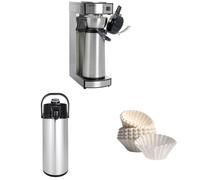 SARO Coffee machine SAROMICA THERMO 24 + Extra jug and coffee filter paper set ready to use