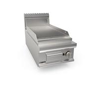 Saro Gasgriddleplatte 400 mm de ancho Mesa acanalada LQ