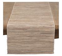 SARO LIFESTYLE - Mantel individual brillante, natural, 14" x 54"