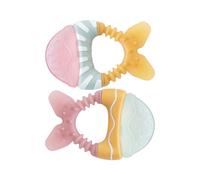 Saro Little Fish Mordedores de Agua Rosa 2 unidades