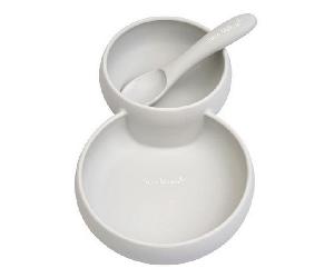 Saro Nature Set de Alimentación Twin +4m Gris