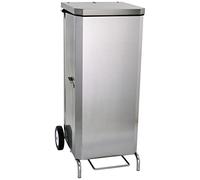 Saro Portabolsas de basura de acero inoxidable modelo MSH100